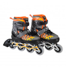Дитячі ролики Extreme Motion RL2436 колеса що світяться, сірий, S (30-33)
