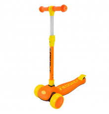 Самокат детский 3-х колесный Mini Scooter SC2420(Orange) светящиеся колеса оранжевый