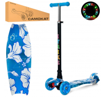 Самокат детский MAXI iTrike JR 3-055-3-WP17 с подсветкой