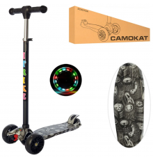 Самокат дитячий MAXI iTrike JR 3-060-22-WP4 триколісний