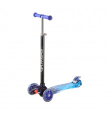 Самокат дитячий 3-х колісний SC25103(Dark-Blue) колеса зі світлом