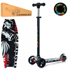 Самокат дитячий MAXI iTrike JR 3-060-22-WP5 триколісний
