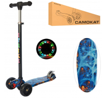 Самокат дитячий MAXI iTrike JR 3-060-22-WP3 триколісний
