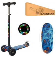 Самокат дитячий MAXI iTrike JR 3-060-22-WP3 триколісний