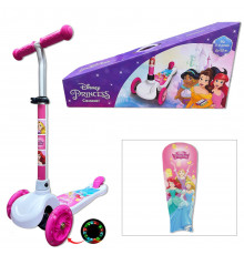 Самокат дитячий 3-х колісний LS2120 (RL7T) Disney Princess