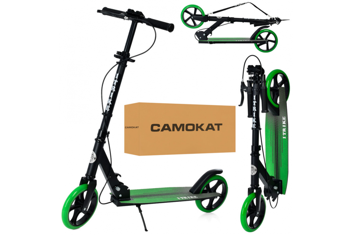 Самокат дитячий iTrike SR 2-049-1-BGR складний Самокат дитячий iTrike SR 2-049-1-BGR складний