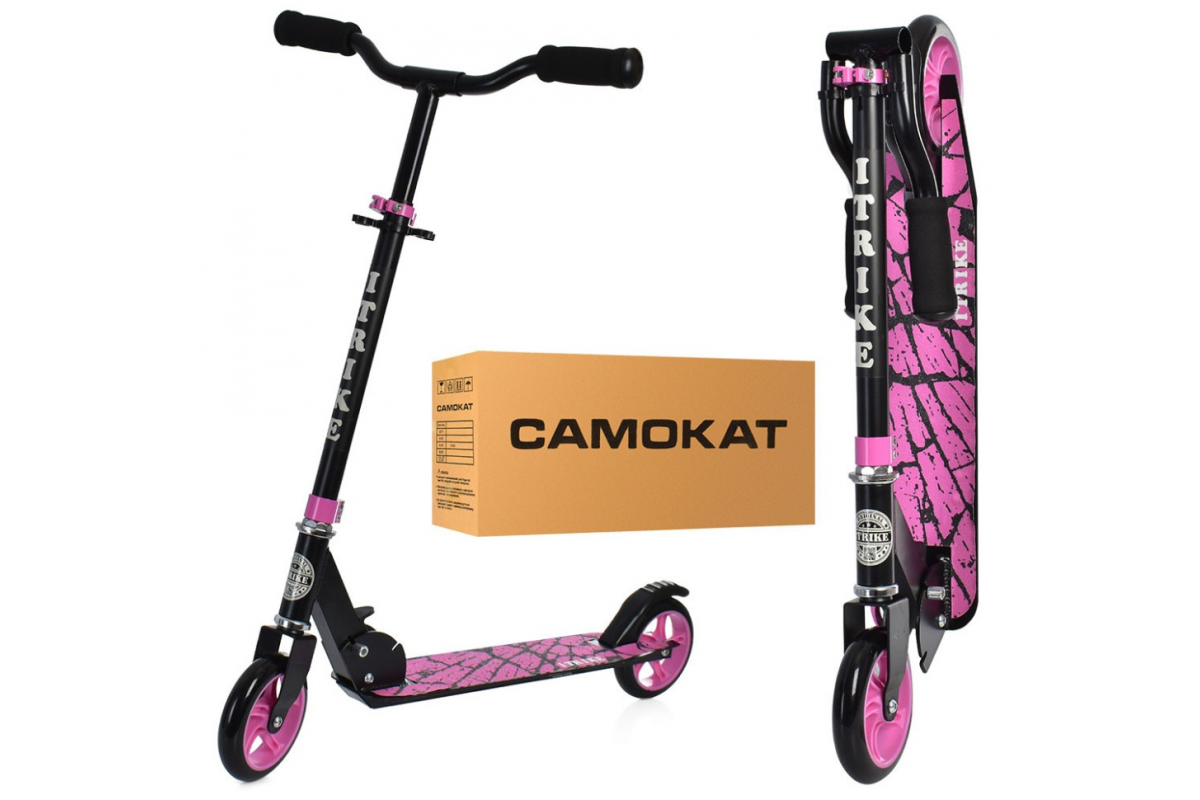 Самокат дитячий iTrike SR2-039-8-P складний Самокат дитячий iTrike SR2-039-8-P складний