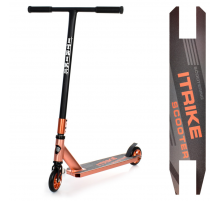 Самокат трюковый iTrike SR2-067-6-OR1 двухколесный