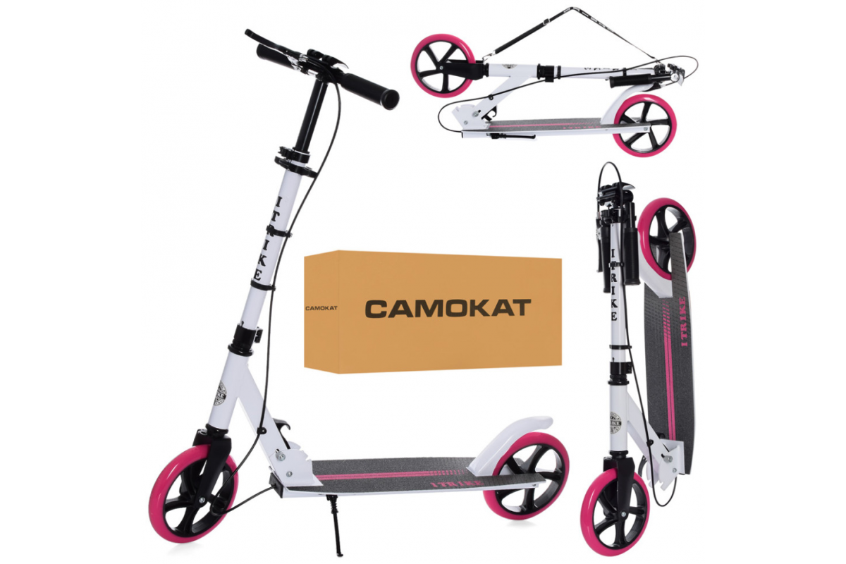 Самокат дитячий iTrike SR 2-049-1-WP складний Самокат дитячий iTrike SR 2-049-1-WP складний