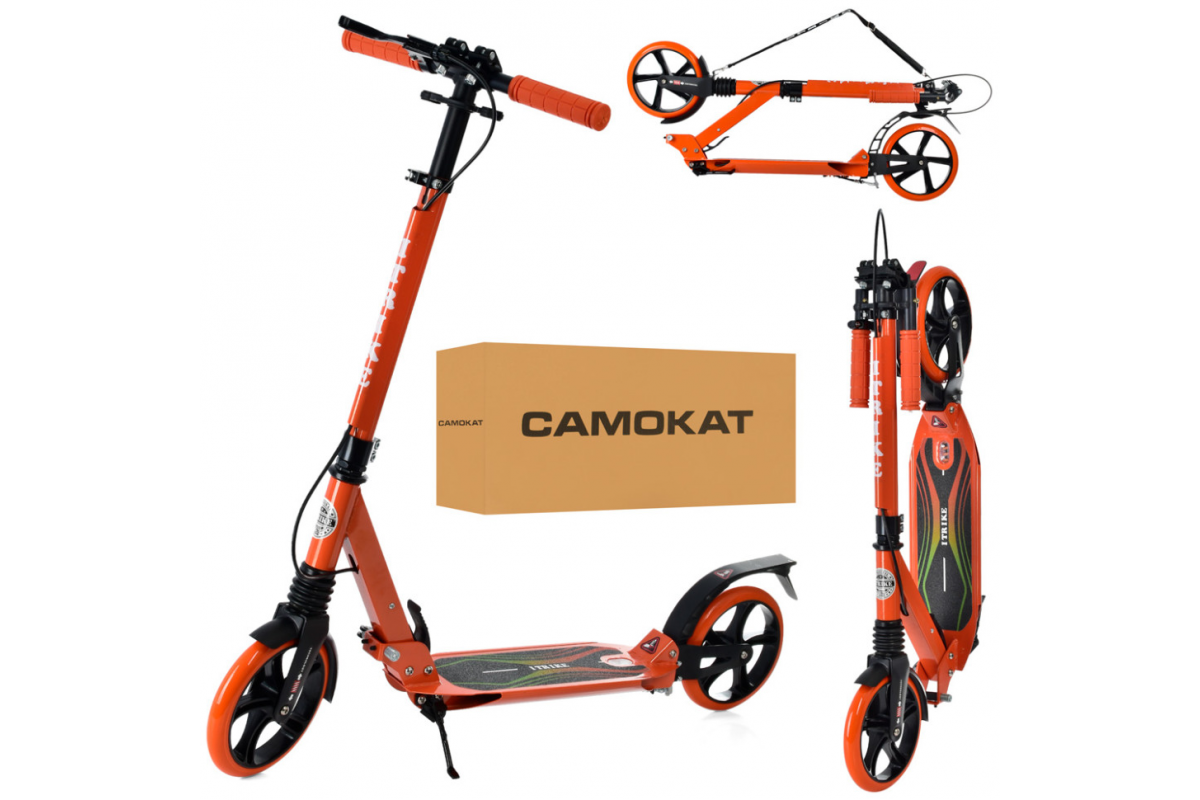 Самокат міський iTrike SR 2-018-10-OR дорослий Самокат міський iTrike SR 2-018-10-OR дорослий