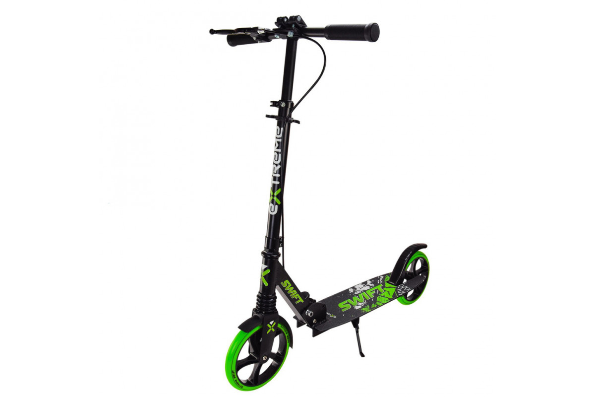 Самокат міський 2-х колісний Scooter Extreme SK2438 зелений Самокат міський 2-х колісний Scooter Extreme SK2438 зелений