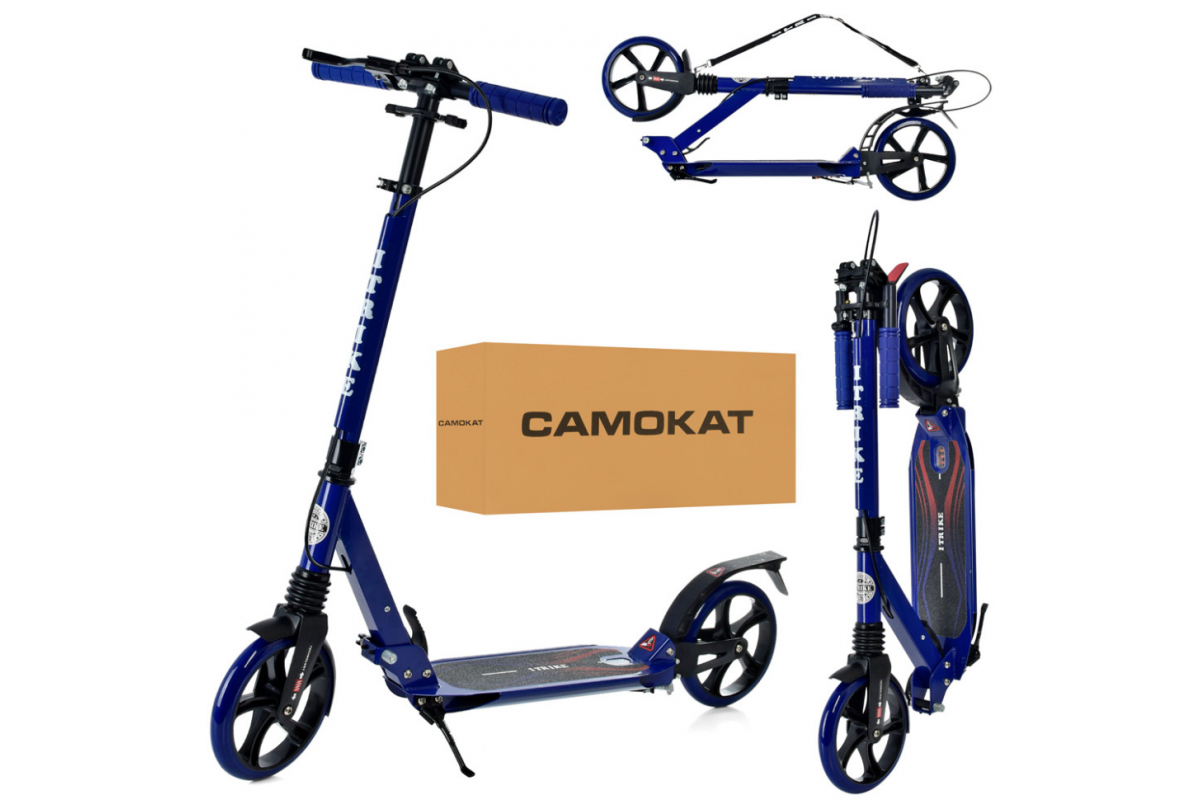 Самокат міський iTrike SR 2-018-10-BL дорослий Самокат міський iTrike SR 2-018-10-BL дорослий