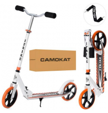 Самокат дитячий iTrike SR2-010-10-W-OR складний