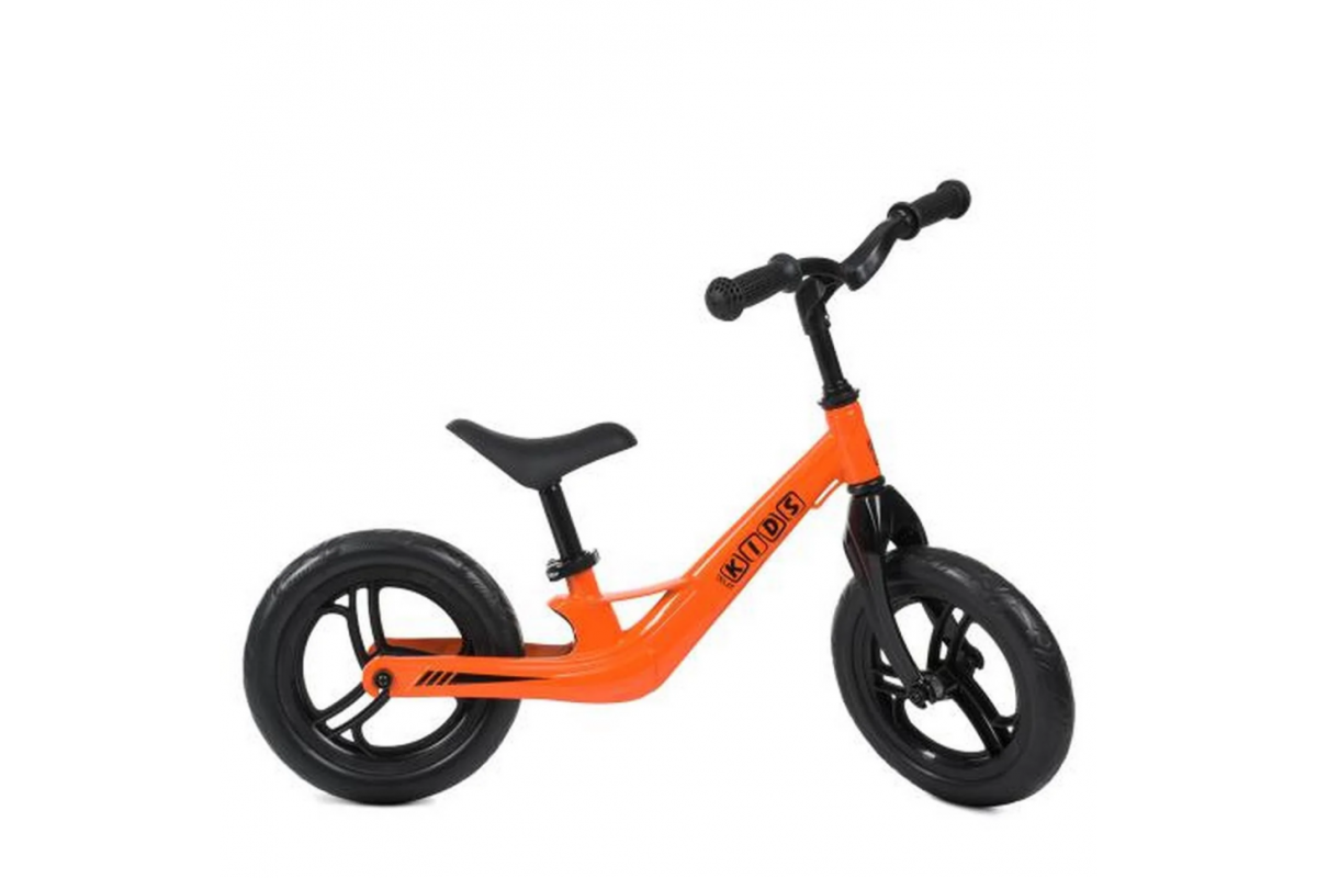 Біговел дитячий Profi Kids LMG1249-4 помаранчевий, 12 дюймів Біговел дитячий Profi Kids LMG1249-4 помаранчевий, 12 дюймів
