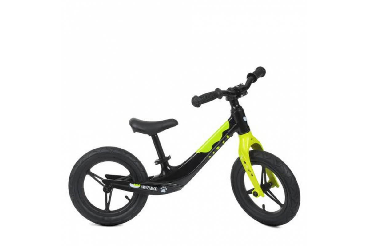 Біговел дитячий Profi Kids LMG1255-2 салатовий, 12 дюймів Біговел дитячий Profi Kids LMG1255-2 салатовий, 12 дюймів