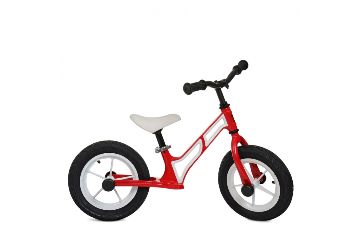 Биговел Profi Kids HUMG1207A-2 колеса 12 дюймов красно-белый Биговел Profi Kids HUMG1207A-2 колеса 12 дюймов красно-белый