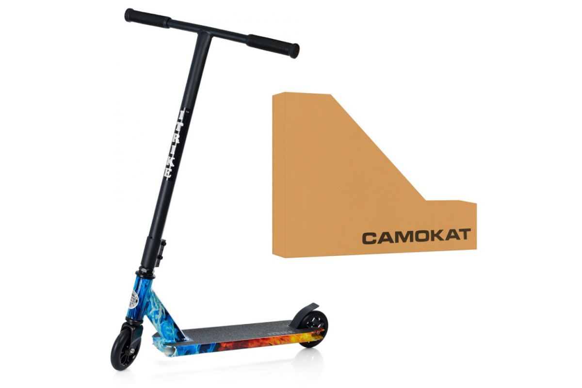 Самокат трюковий iTrike SR2-064-5-WP6 двоколісний Самокат трюковий iTrike SR2-064-5-WP6 двоколісний