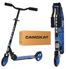 Самокат детский iTrike SR2-039-8-BL складной