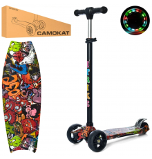 Самокат дитячий MAXI iTrike JR 3-060-22-WP6 триколісний
