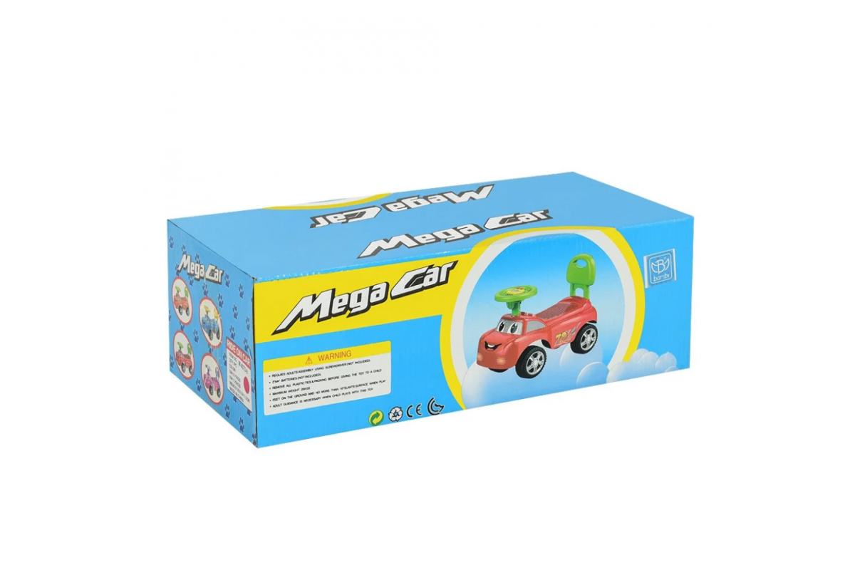 Каталка-толокар Bambi M 4073-8 Рожевий Каталка-толокар Bambi M 4073-8 Рожевий