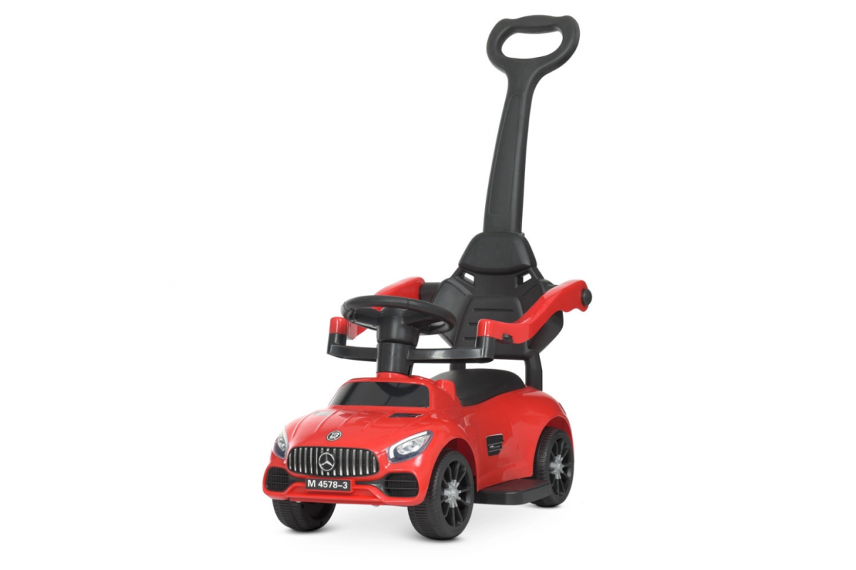 Каталка-толокар Bambi Racer M 4578-3 Червоний музичний Каталка-толокар Bambi Racer M 4578-3 Червоний музичний