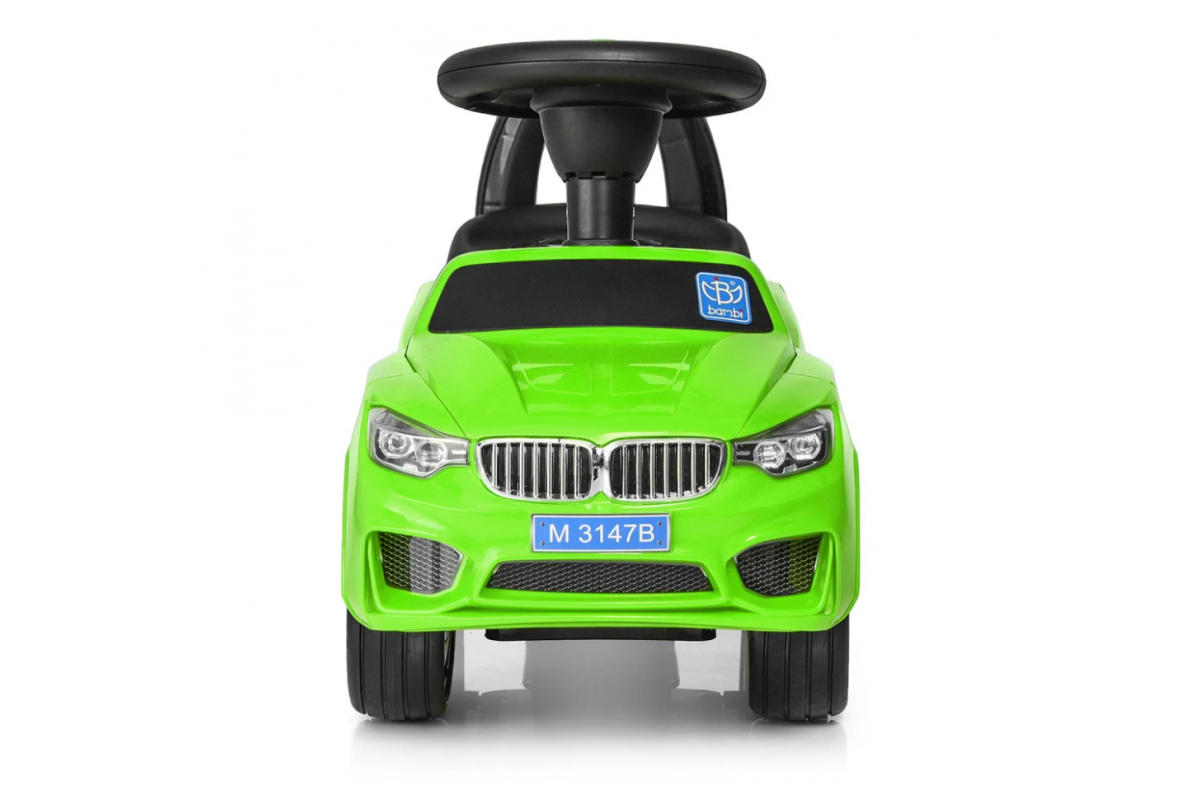 Каталка-толокар Bambi M 3147B-5 Зелений музичний Каталка-толокар Bambi M 3147B-5 Зелений музичний