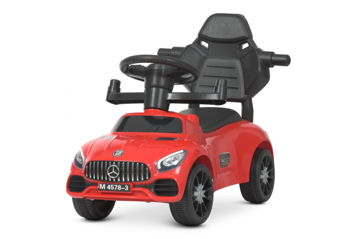Каталка-толокар Bambi Racer M 4578-3 Червоний музичний Каталка-толокар Bambi Racer M 4578-3 Червоний музичний