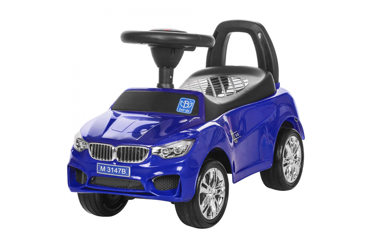 Каталка-толокар Bambi M 3147B-4 Синій музичний Каталка-толокар Bambi M 3147B-4 Синій музичний