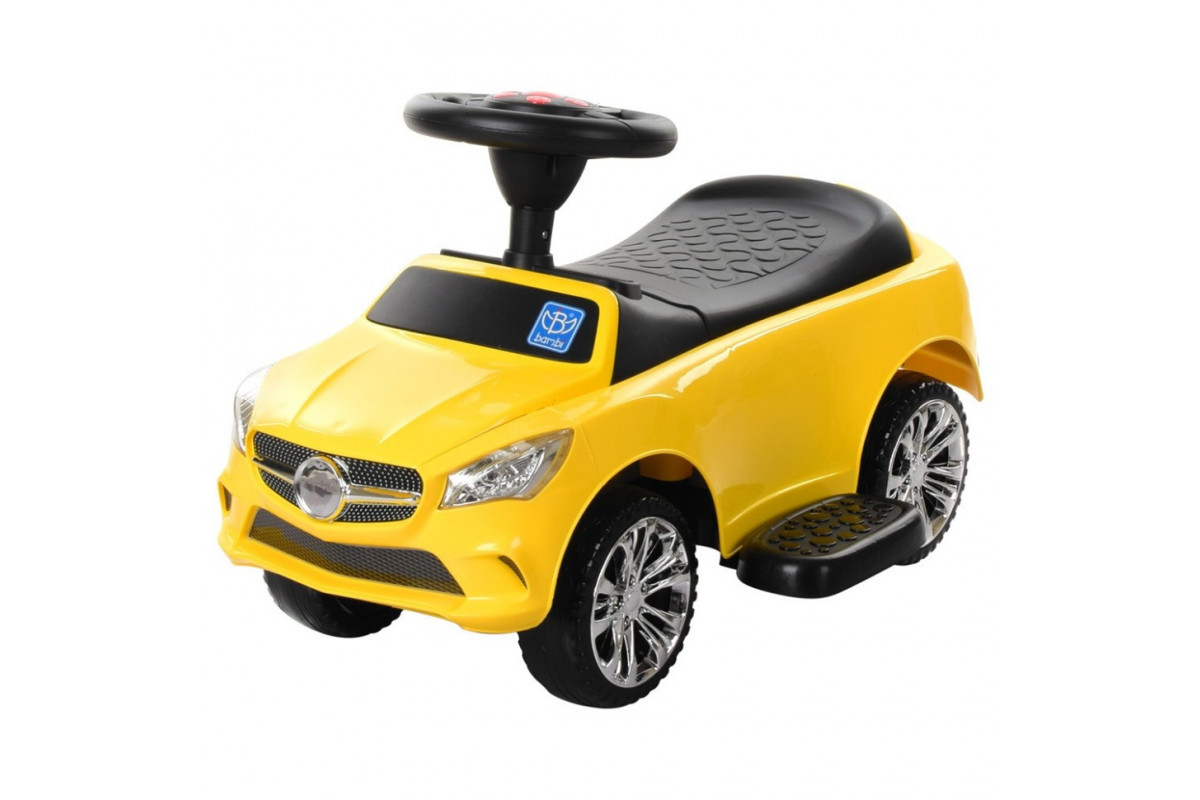 Дитяча каталка-толокар M 3503C-6 Жовтий, музичний