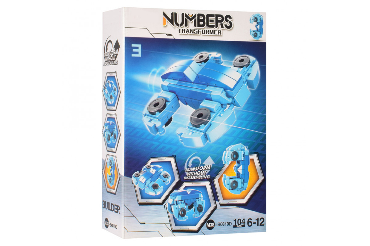 Конструктор BAMBI M38-B0819A 2в1, 86-110 деталей M38-B0819D Конструктор BAMBI M38-B0819A 2в1, 86-110 деталей M38-B0819D