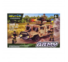 Конструктор Армія IBLOCK PL-921-430, 3 фігурки військових Вид 4
