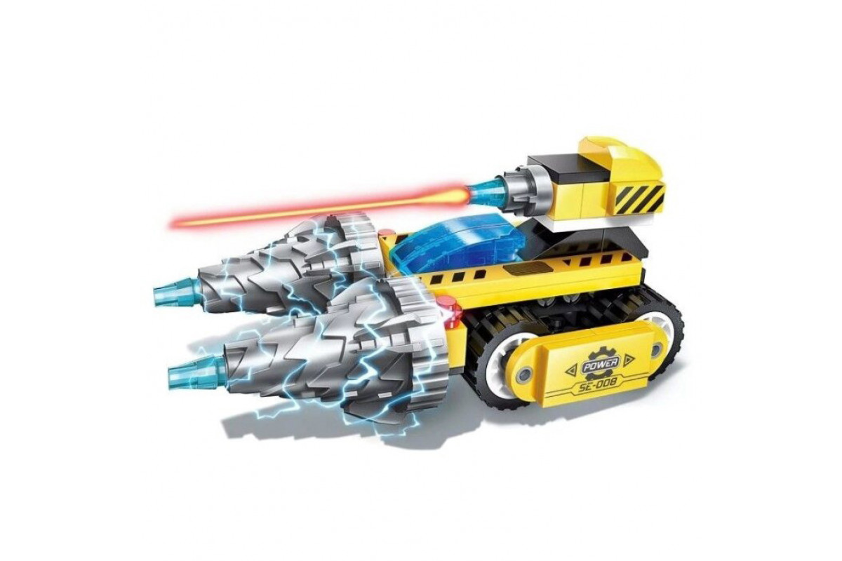 Детский Конструктор Qman 1408-1-8 транспорт, 76 дет Digging Machine Детский Конструктор Qman 1408-1-8 транспорт, 76 дет Digging Machine