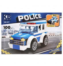 Детский конструктор Полицейская серия Police KB 217F 2 в 1, 100 деталей
