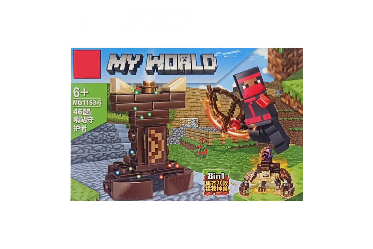 Детский конструктор «MINECRAFT» 1153-6, 46 деталей Детский конструктор «MINECRAFT» 1153-6, 46 деталей
