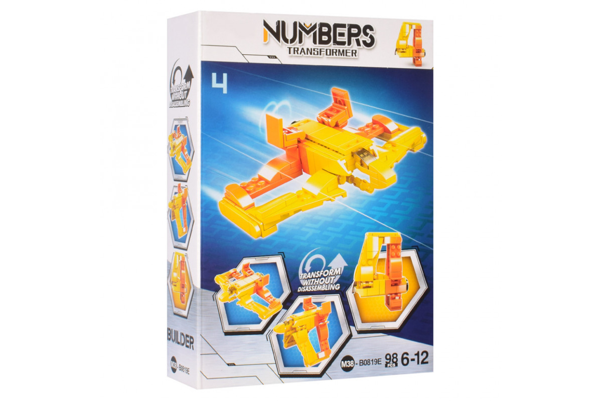 Конструктор BAMBI M38-B0819A 2в1, 86-110 деталей M38-B0819E Конструктор BAMBI M38-B0819A 2в1, 86-110 деталей M38-B0819E