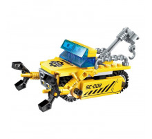 Дитячий Конструктор Qman 1408-1-8 транспорт, 76 дет  Mobile Crane
