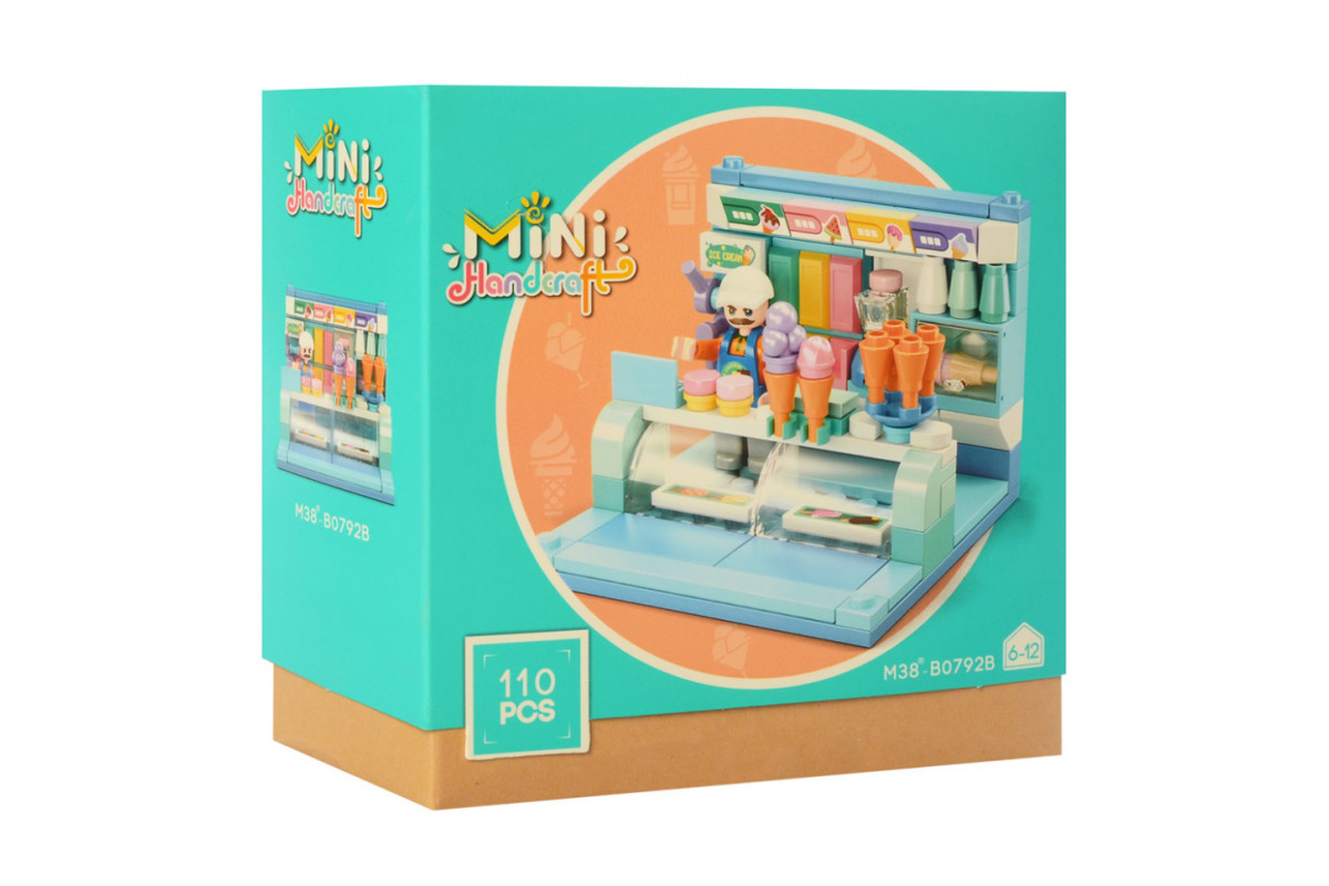 Конструктор BAMBI M38-B0792A магазин, фигурка, 99-117 деталей M38-B0792B Конструктор BAMBI M38-B0792A магазин, фигурка, 99-117 деталей M38-B0792B