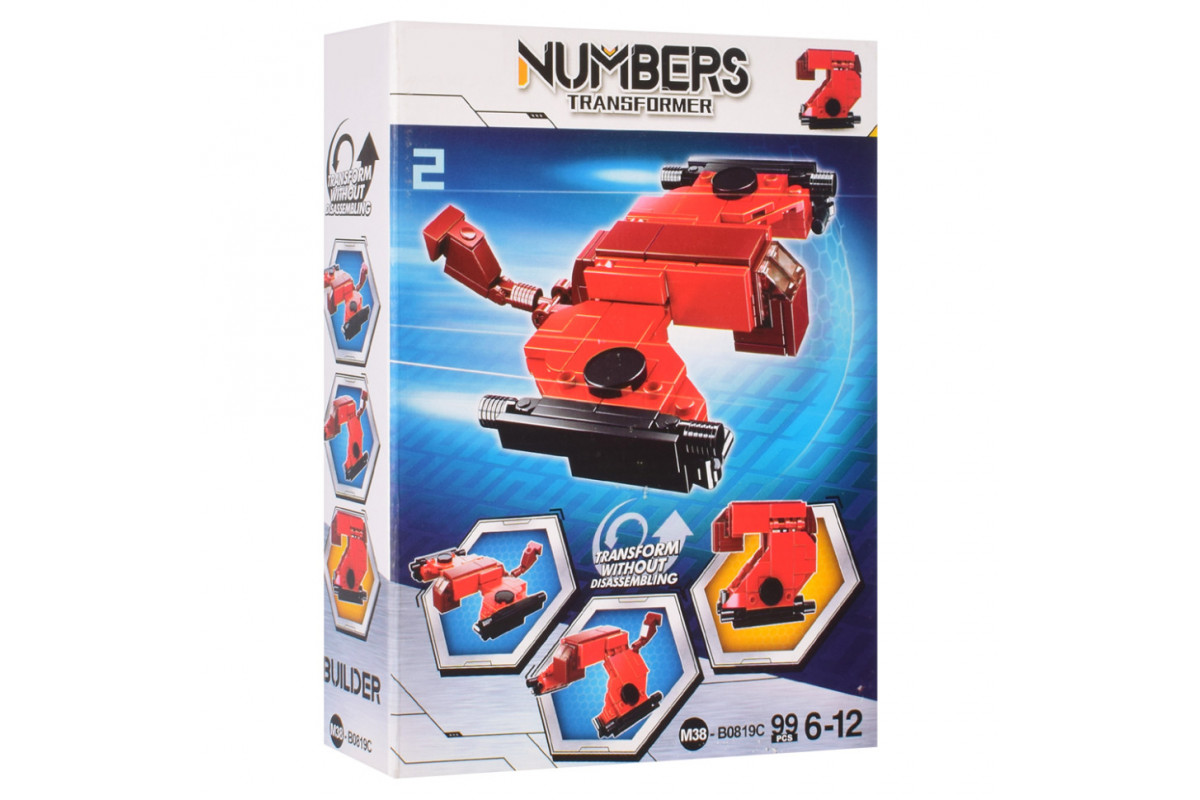 Конструктор BAMBI M38-B0819A 2в1, 86-110 деталей M38-B0819C Конструктор BAMBI M38-B0819A 2в1, 86-110 деталей M38-B0819C
