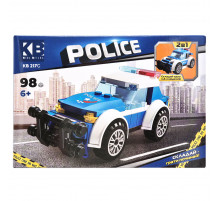 Детский конструктор Полицейская серия Police KB 217C 2 в 1, 98 деталей