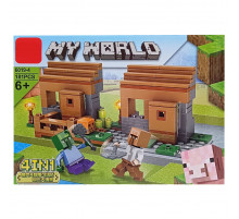 Дитячий конструктор Minecraft LD6019-4, 181 деталь 