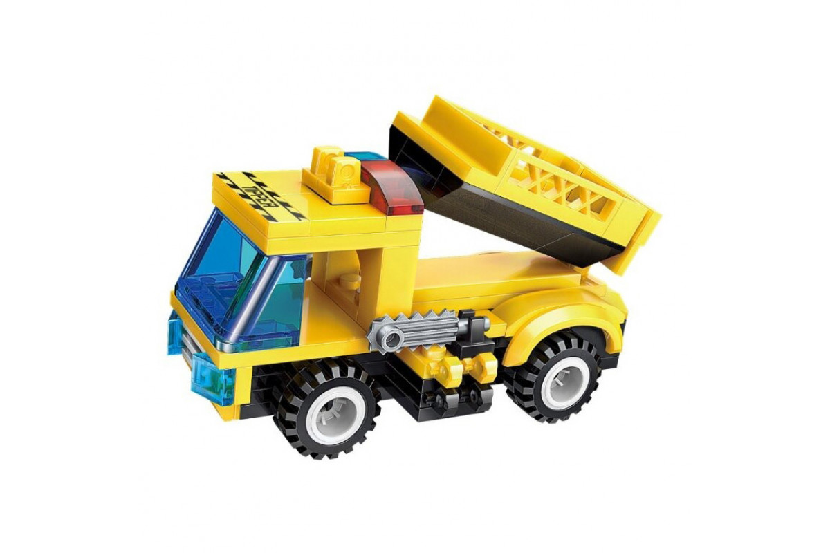 Детский Конструктор Qman 1408-1-8 транспорт, 76 дет Semi Trailer Детский Конструктор Qman 1408-1-8 транспорт, 76 дет Semi Trailer