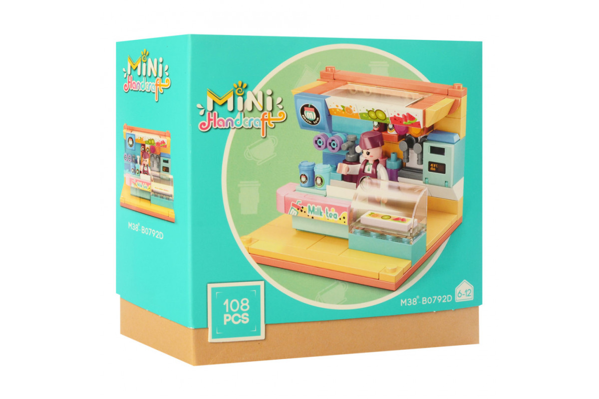 Конструктор BAMBI M38-B0792A магазин, фигурка, 99-117 деталей M38-B0792D Конструктор BAMBI M38-B0792A магазин, фигурка, 99-117 деталей M38-B0792D