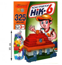 Дитячий конструктор НІК-6 70934, 325 великих деталей