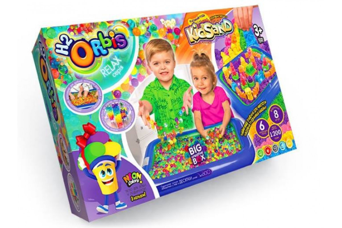 Набор для творчества Danko Toys 3в1 Big Creative Box ORBK-01 с орбизами Набор для творчества Danko Toys 3в1 Big Creative Box ORBK-01 с орбизами