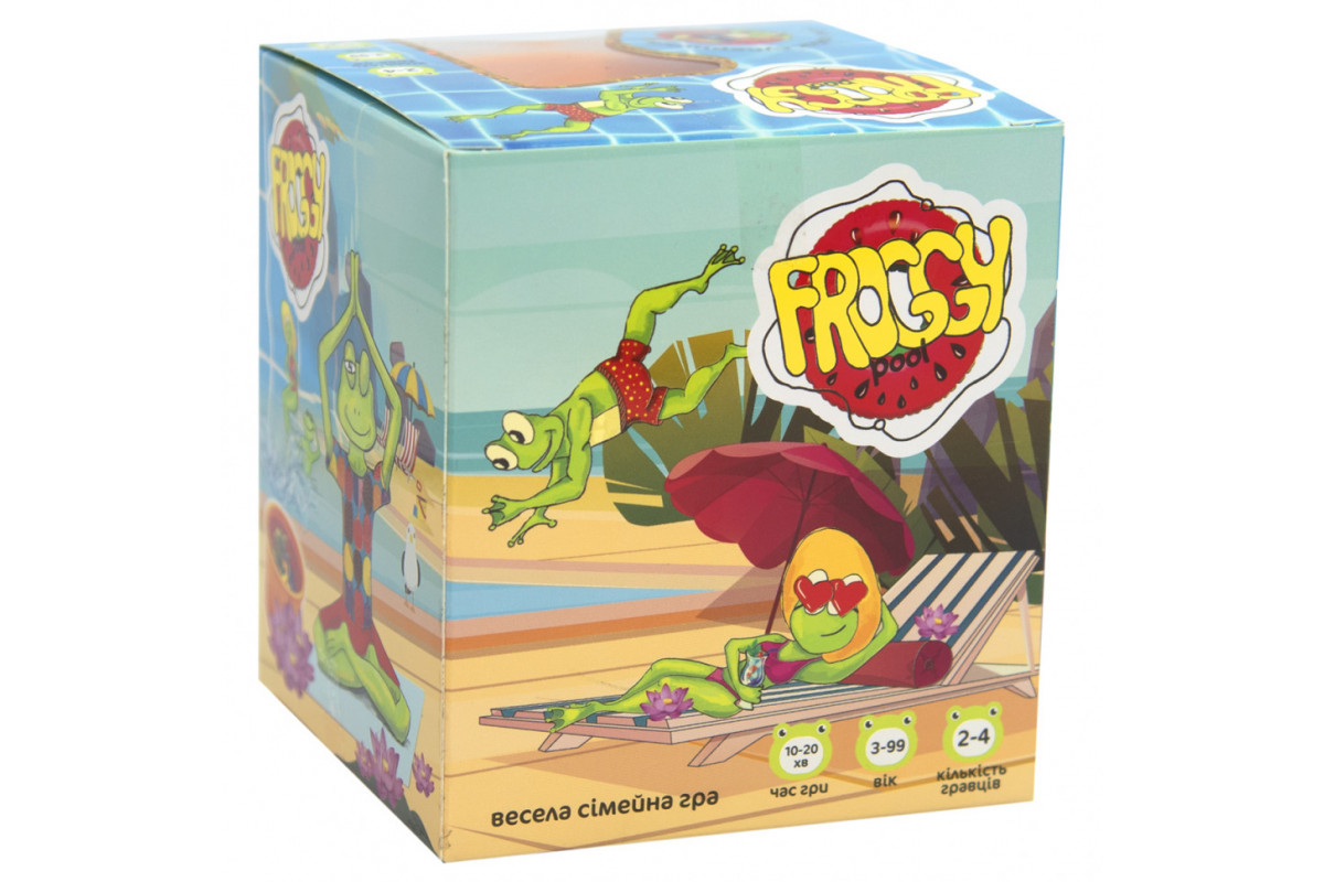 Настільна гра Froggy Pool 30352 (укр.) Настільна гра Froggy Pool 30352 (укр.)