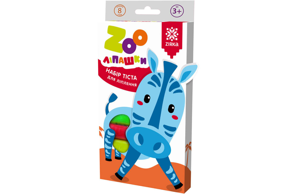 Тісто для ліплення ZOOлипашки Тісто для ліплення ZOOлипашки
