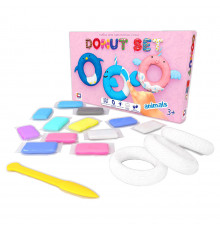 Набір для креативного ліплення TM Moon Light Clay Donut Set ANIMALS легкий стрибаючий пластилін - РУС 70088