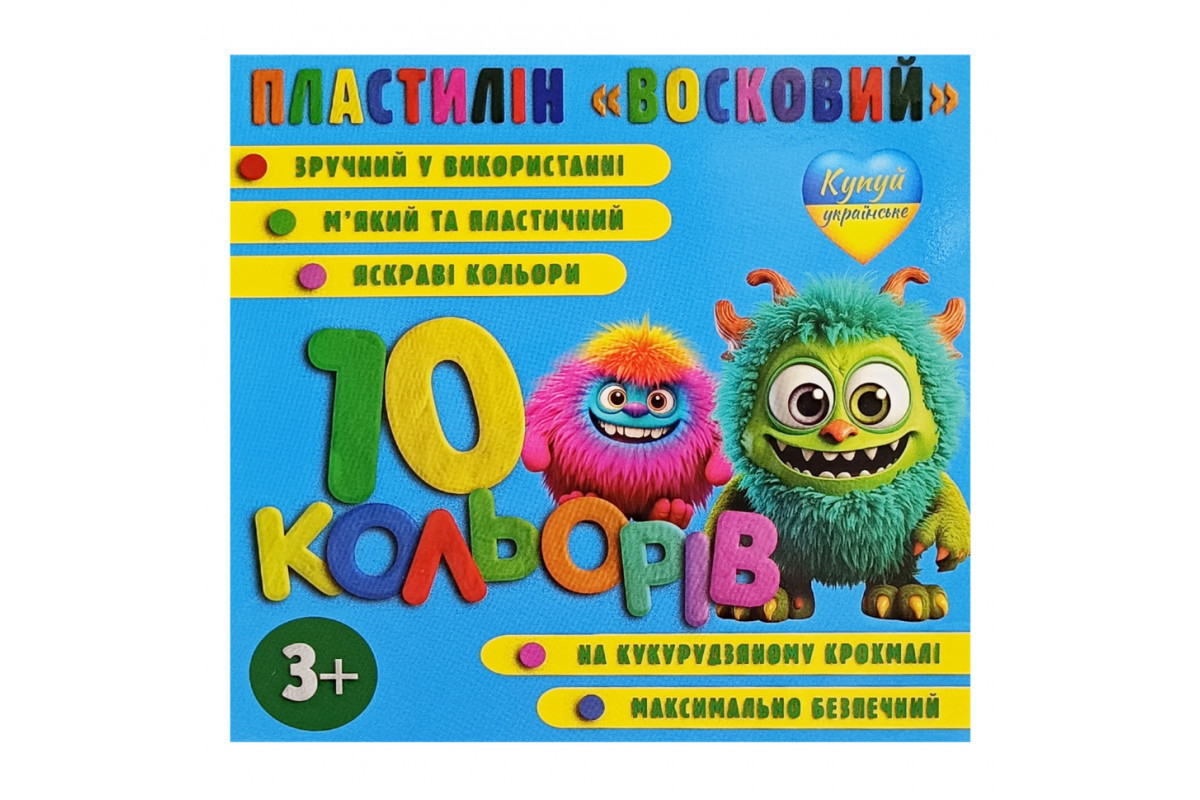 Набір пластиліну м'який Набір пластиліну м'який