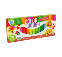 Набор для лепки с тестом Color Dough 41205, 30 стыков.