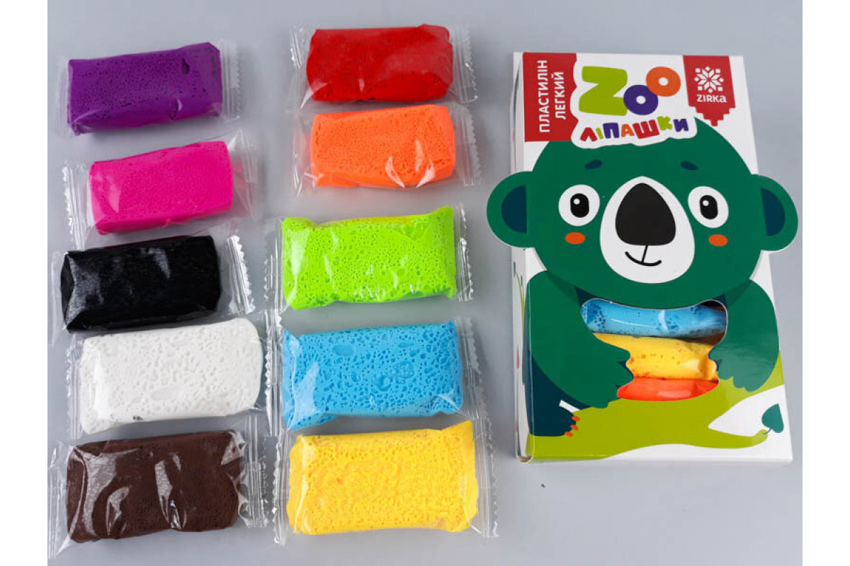 Пластилін легкий ZOOлипашки Коала Пластилін легкий ZOOлипашки Коала